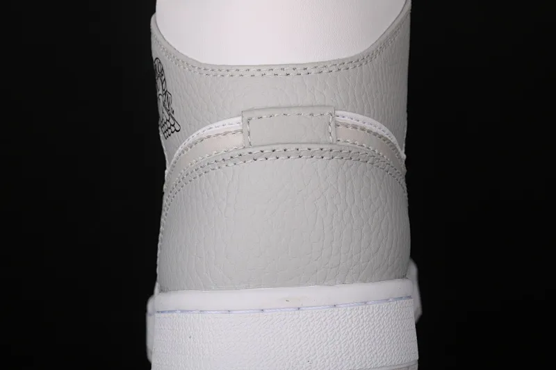 All categories Air Jordan Jordan series basketball shoes Air Jordan 1 Mid Air Jordan 1 Mid "White Camo" AJ1 Joe 1 Zhongbang white gray camouflage DC9035-100